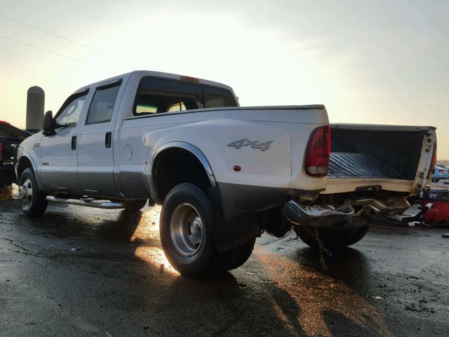 1FTWW33P53EC30305 - 2003 FORD F350 SUPER WHITE photo 3