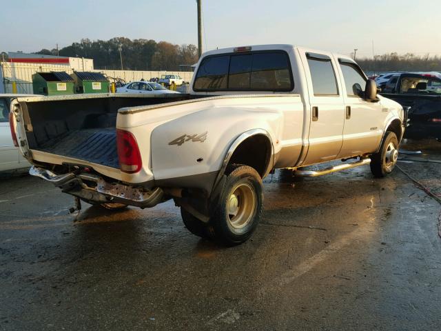 1FTWW33P53EC30305 - 2003 FORD F350 SUPER WHITE photo 4