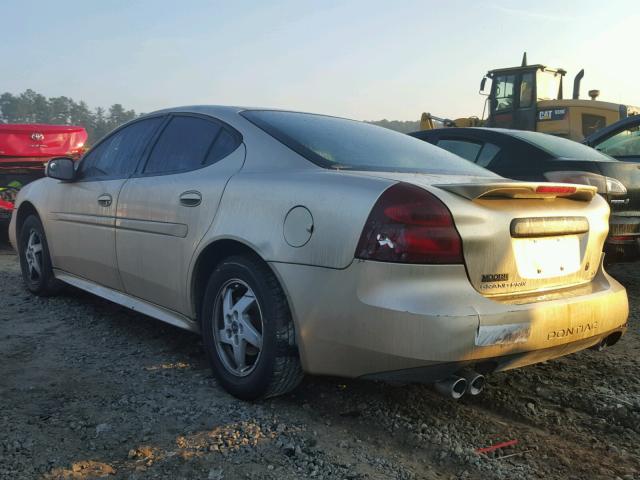 2G2WS522241182976 - 2004 PONTIAC GRAND PRIX GOLD photo 3