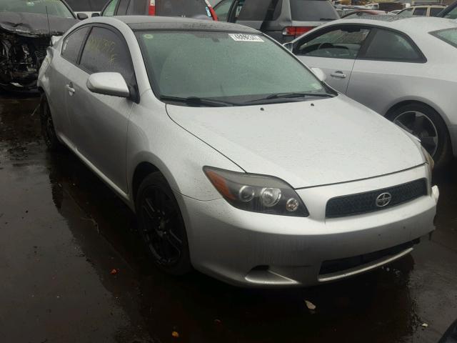 JTKDE167280235498 - 2008 TOYOTA SCION TC SILVER photo 1