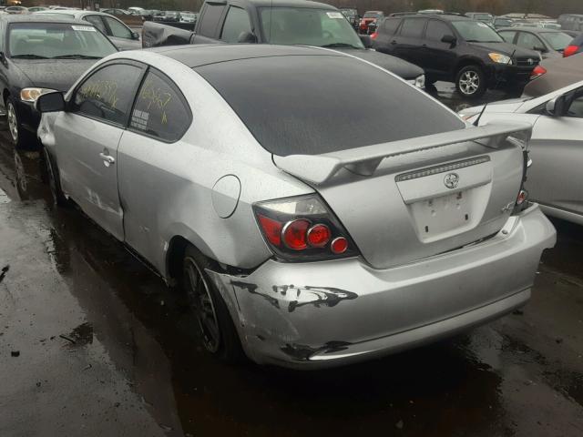 JTKDE167280235498 - 2008 TOYOTA SCION TC 银色 照片 3