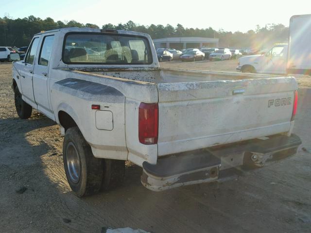 1FTJW35H5REA35720 - 1994 FORD F350 WHITE photo 3