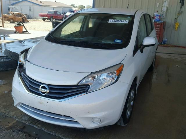 3N1CE2CP4EL398264 - 2014 NISSAN VERSA NOTE WHITE photo 2