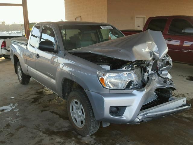 5TFTX4CN1FX064586 - 2015 TOYOTA TACOMA ACC SILVER photo 1