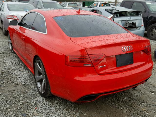 WUAC6AFR1DA901016 - 2013 AUDI RS5 RED photo 3