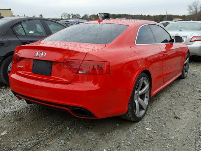 WUAC6AFR1DA901016 - 2013 AUDI RS5 RED photo 4