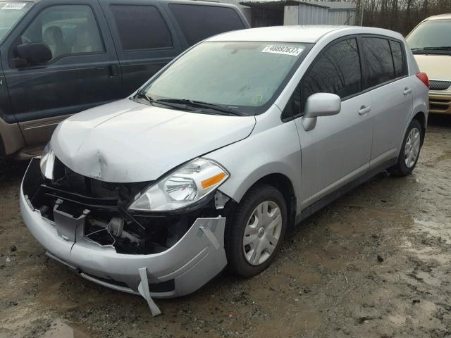 3N1BC1CP1BL449534 - 2011 NISSAN VERSA S SILVER photo 2