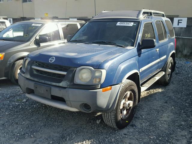 5N1ED28Y14C647605 - 2004 NISSAN XTERRA XE BLUE photo 2