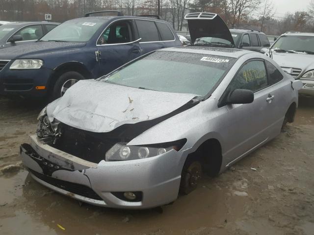 2HGFG21577H703940 - 2007 HONDA CIVIC SI SILVER photo 2