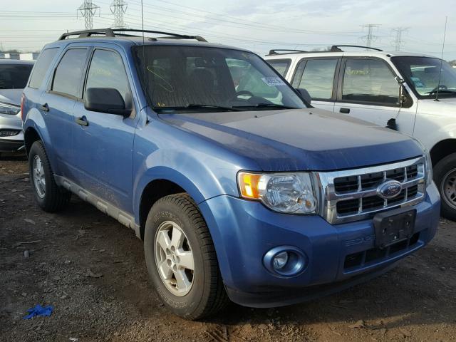 1FMCU03769KD04120 - 2009 FORD ESCAPE XLT BLUE photo 1