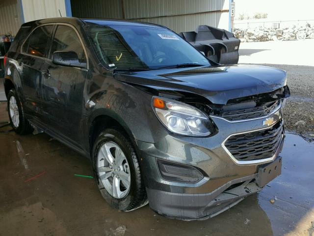 2GNALBEK8H1553178 - 2017 CHEVROLET EQUINOX LS GRAY photo 1