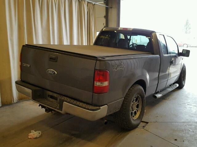 1FTPX14VX6NB47184 - 2006 FORD F150 Grau Foto 4