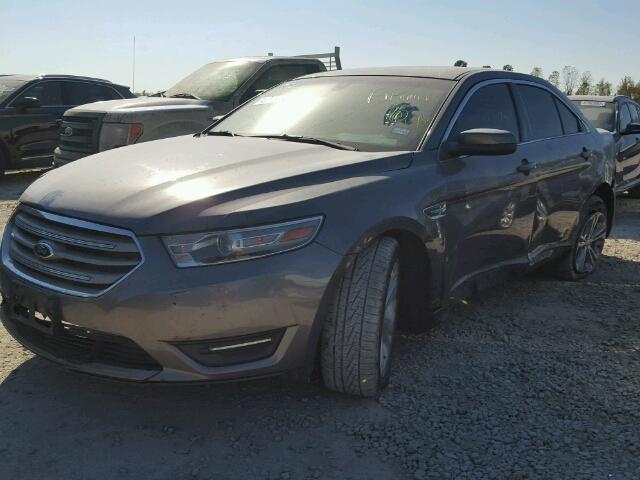 1FAHP2E89DG177285 - 2013 FORD TAURUS SEL GRAY photo 2