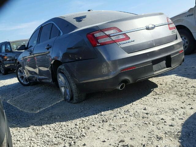 1FAHP2E89DG177285 - 2013 FORD TAURUS SEL GRAY photo 3