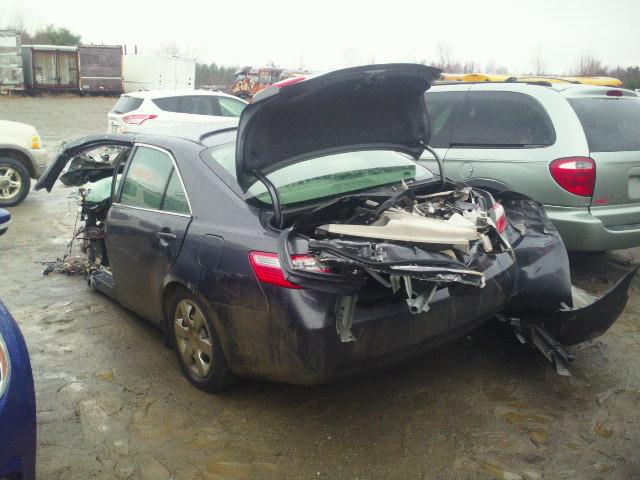 4T1BE46K48U771538 - 2008 TOYOTA CAMRY CE GRAY photo 3