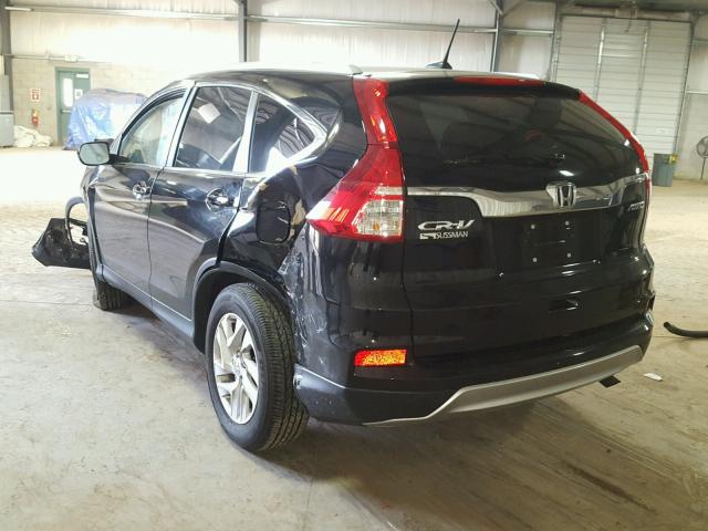 2HKRM4H7XGH693810 - 2016 HONDA CR-V EXL 黑色 照片 3