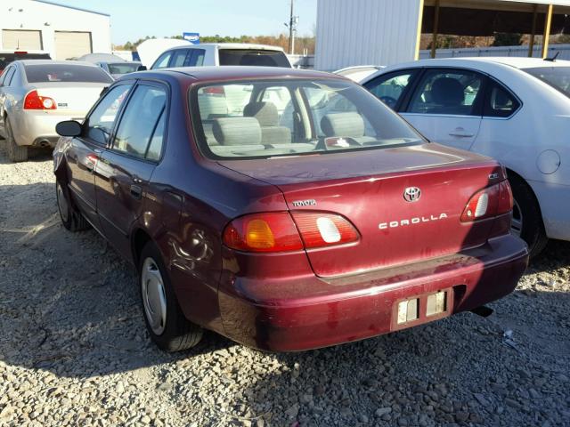 2T1BR12E6WC096163 - 1998 TOYOTA COROLLA VE RED photo 3