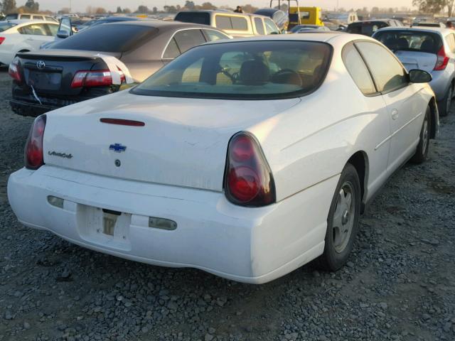 2G1WW12E449348217 - 2004 CHEVROLET MONTE CARL 白色 照片 4