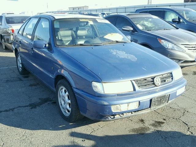 WVWEE83A0TE138901 - 1996 VOLKSWAGEN PASSAT GLX BLUE photo 1