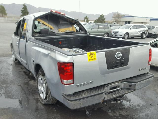 1N6BA06AX7N241063 - 2007 NISSAN TITAN XE SILVER photo 3