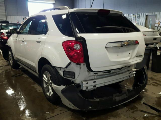 2GNALPEK8D6298767 - 2013 CHEVROLET EQUINOX LT WHITE photo 3