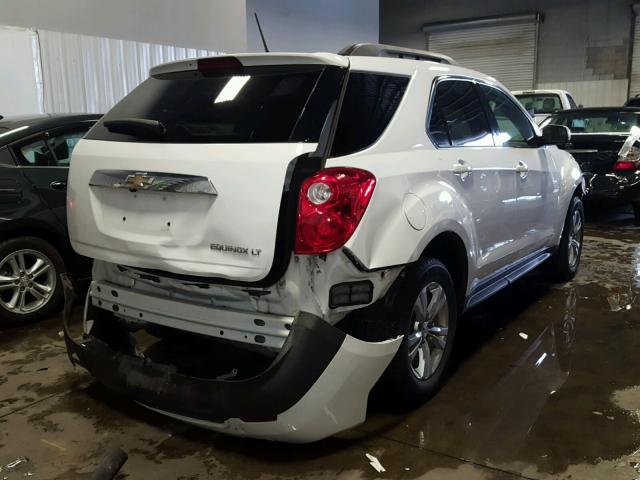 2GNALPEK8D6298767 - 2013 CHEVROLET EQUINOX LT WHITE photo 4