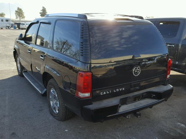 1GYEC63N15R236287 - 2005 CADILLAC ESCALADE L BLACK photo 3