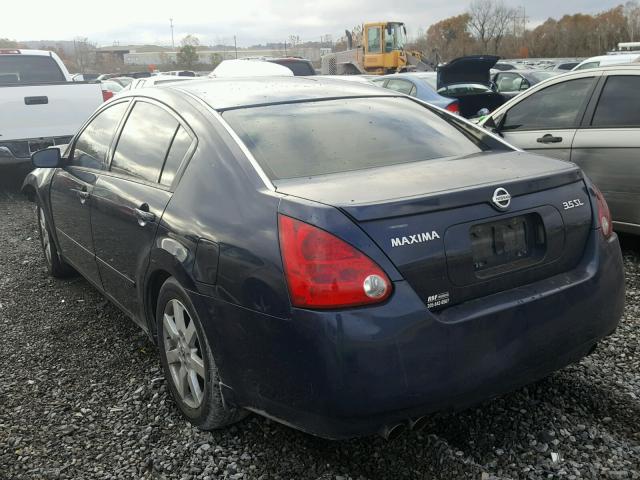 1N4BA41E36C852301 - 2006 NISSAN MAXIMA SE BLUE photo 3