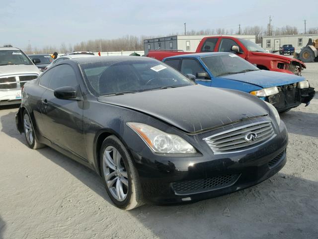 JNKCV64E28M104922 - 2008 INFINITI G37 BASE BLACK photo 1