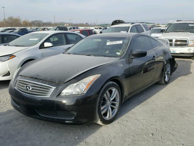 JNKCV64E28M104922 - 2008 INFINITI G37 BASE BLACK photo 2