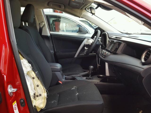 2T3ZFREV3HW340555 - 2017 TOYOTA RAV4 LE Qırmızı foto 5