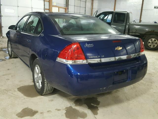 2G1WT55K269351945 - 2006 CHEVROLET IMPALA LT PURPLE photo 3