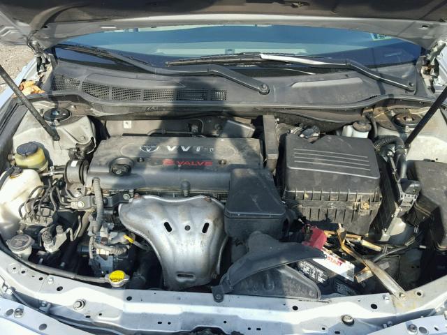 4T1BE46K77U043565 - 2007 TOYOTA CAMRY NEW SILVER photo 7