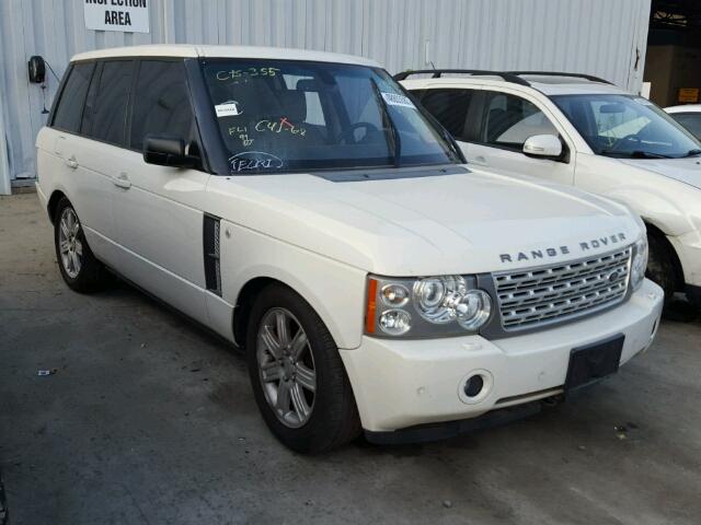 SALME15448A293100 - 2008 LAND ROVER RANGE ROVE WHITE photo 1