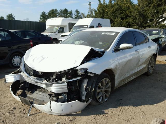 1C3CCCCB8FN525083 - 2015 CHRYSLER 200 C WHITE photo 2