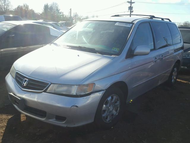 5FNRL18673B030115 - 2003 HONDA ODYSSEY EX SILVER photo 2