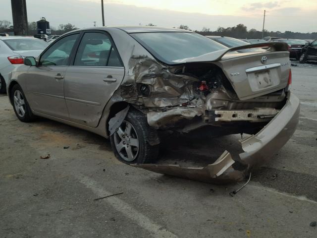 4T1BE30K85U081404 - 2005 TOYOTA CAMRY LE 棕色 照片 3