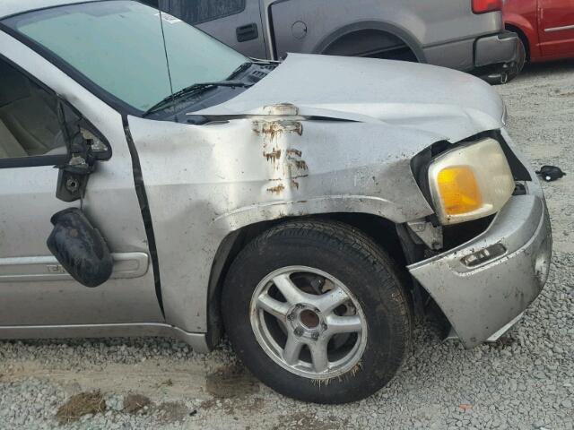 1GKES16S056123420 - 2005 GMC ENVOY XL SILVER photo 9