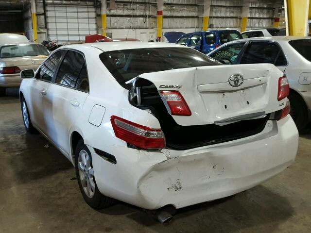 4T1BK46K79U582375 - 2009 TOYOTA CAMRY SE WHITE photo 3