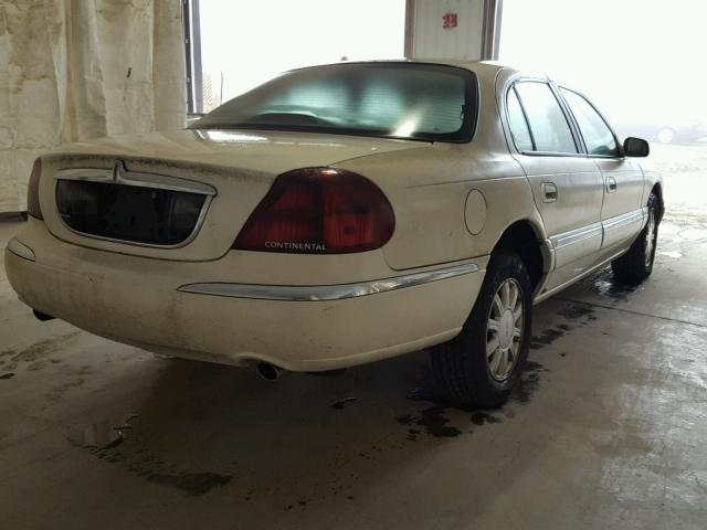 1LNHM97V52Y699722 - 2002 LINCOLN CONTINENTA WHITE photo 4