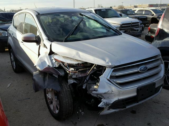 1FMCU9GD9HUE48767 - 2017 FORD ESCAPE SE 银色 照片 1