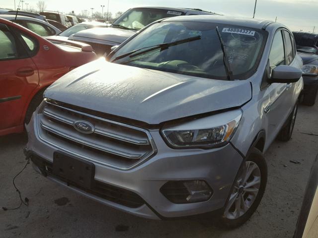 1FMCU9GD9HUE48767 - 2017 FORD ESCAPE SE SILVER photo 2