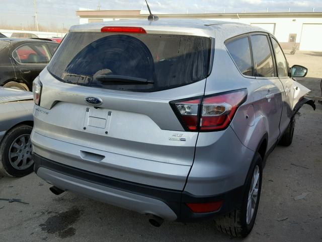 1FMCU9GD9HUE48767 - 2017 FORD ESCAPE SE SILVER photo 4