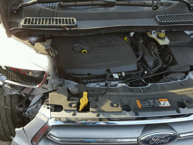 1FMCU9GD9HUE48767 - 2017 FORD ESCAPE SE 银色 照片 7