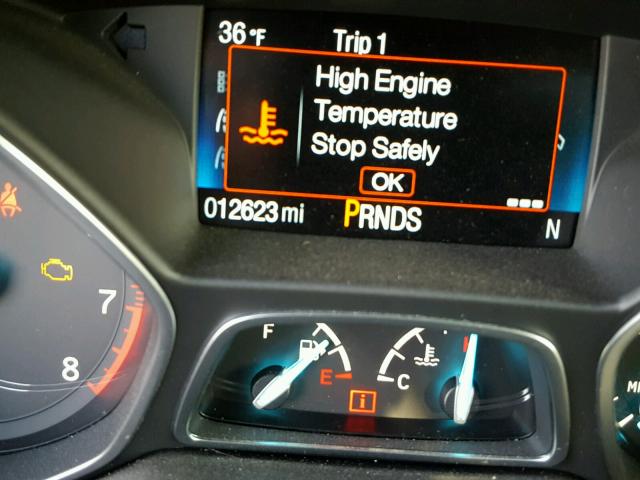 1FMCU9GD9HUE48767 - 2017 FORD ESCAPE SE 银色 照片 8