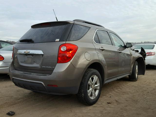 2GNALDEKXC6189403 - 2012 CHEVROLET EQUINOX LT GRAY photo 4