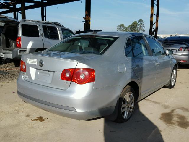 3VWCT71K36M849488 - 2006 VOLKSWAGEN JETTA TDI SILVER photo 4