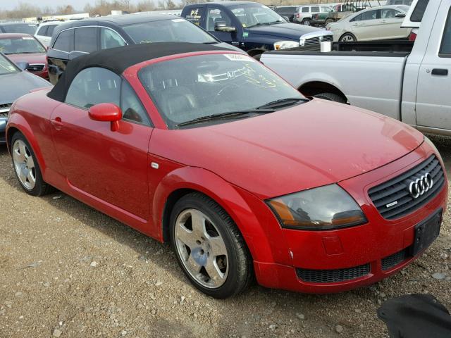 TRUUT28N511018385 - 2001 AUDI TT QUATTRO RED photo 1