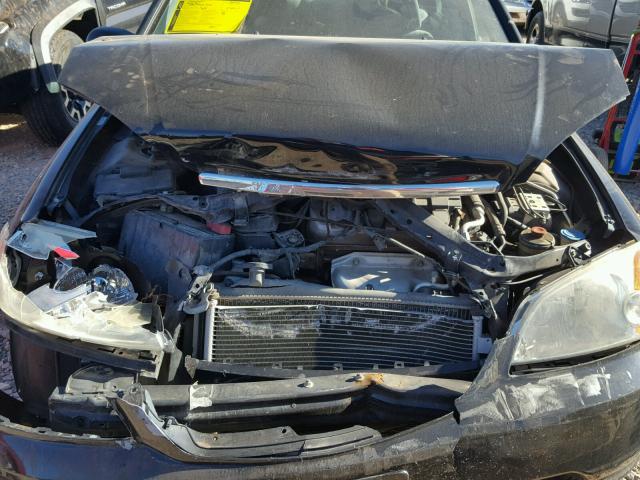 2HGES26733H593340 - 2003 HONDA CIVIC EX BLACK photo 7