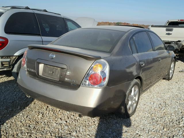 1N4BL11D94C126455 - 2004 NISSAN ALTIMA SE GRAY photo 4